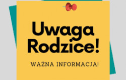 Pilne zarządzenie dotyczące oddziału przedszkolnego