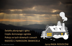Błogosławionych Świąt życzy Rada Rodziców