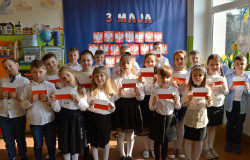Majowe święta w klasach I-III