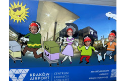 Klasy piąte w Centrum Edukacji Lotniczej Kraków Airport
