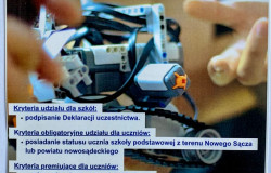 Zapraszamy do u działu w projekcie "Robotyka i cyberbezpieczeństwo" 